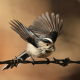 Uzun Kuyruklu Baştankara - Long-tailed Tit - Aegithalos caudatus